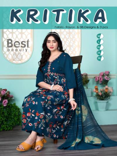 BEST BEAUTY BY KRITIKA DESIGNER SALWAR KAMIZ WHOLESALER IN INDIA